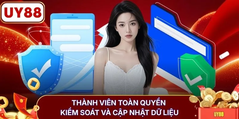 Thành viên toàn quyền kiểm soát và cập nhật dữ liệu