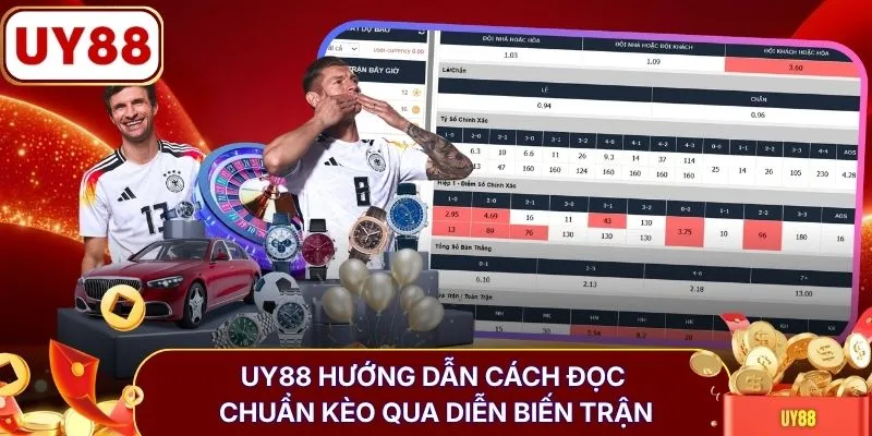 UY88 hướng dẫn cách đọc chuẩn kèo qua diễn biến trận